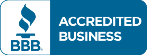 BBB accredited business logo on the display of the website